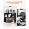 Desktop Storage Organizer 1-Tier Bookshelf, Wood Display Shelf for Office and Home